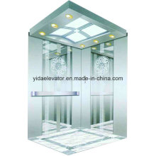 Зеркальный лифтовой пассажирский лифт из нержавеющей стали (YDJ-O2-6)